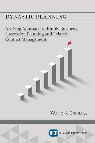 dynastic planning a 7 step approach to family business succession planning and related conflict management