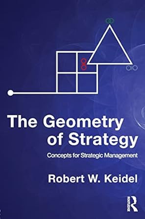 the geometry of strategy concepts for strategic management 1st edition robert w. keidel 0415999251,