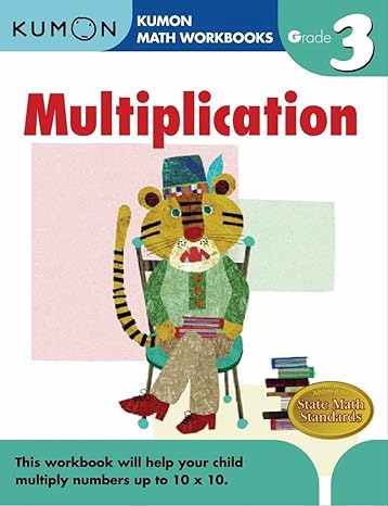 multiplication 1st edition kumon publishing 1933241543, 978-1933241548