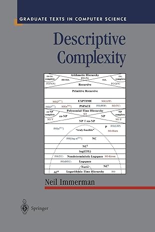 descriptive complexity 1st edition neil immerman 1461268095, 978-1461268093