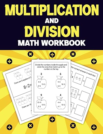multiplication and division math workbook 1st edition h.l. bell 979-8865064220