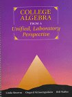 college algebra from a unified laboratory perspective 1st edition linda becerra ,ongard sirisaengtaksin ,bill