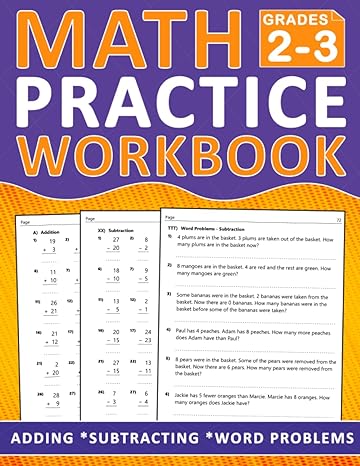 math practice workbook grade 2-3 1st edition ava school 979-8854536301