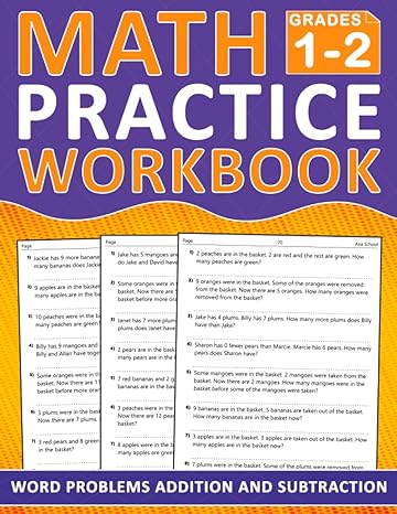 math  practice workbook grades 1-2 1st edition ava school 979-8861417587