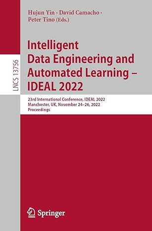 intelligent data engineering and automated learning ideal 2022 23rd international conference ideal 2022