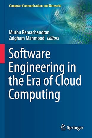 software engineering in the era of cloud computing 1st edition muthu ramachandran ,zaigham mahmood