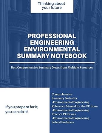 professional engineering environmental summary notebook 1st edition yi hou 1980829616, 978-1980829614