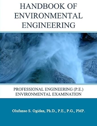handbook of environmental engineering professional engineering environmental examination 1st edition olufunso