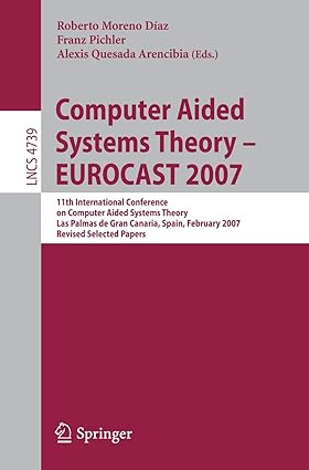 computer aided systems theory eurocast 2007 11th international conference on computer aided systems theory