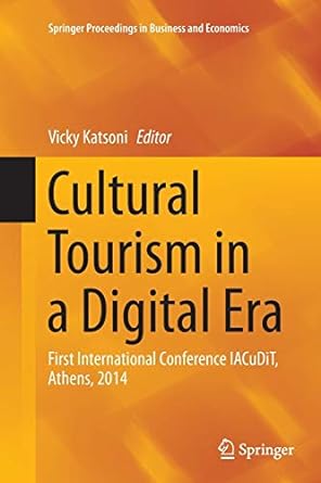 cultural tourism in a digital era first international conference iacudit athens 2014 1st edition vicky