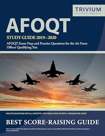 afoqt study guide 2019 2020 afoqt exam prep and practice questions for the air force officer qualifying test