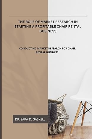 the role of market research in starting a profitable chair rental business conducting market research for