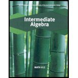 intermediate algebra 3rd custom edition elayn martin gay 1256668001, 978-1256668008