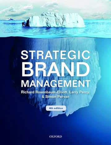 strategic brand management 4th edition richard rosenbaum-elliott ,larry percy ,simon pervan 019879780x,