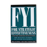 fyi for strategic effectiveness aligning people and operation practices to strategy for business leader and