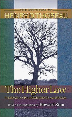 the higher law thoreau on civil disobedience and reform 1st edition henry david thoreau 0691118760,