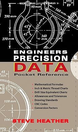engineers precision data pocket reference 1st edition steve heather 0831134968, 978-0831134969