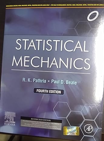 statistical mechanics 4th edition pathria 9351073971, 978-9351073970