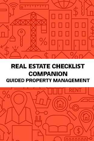 real estate checklist companion guided property management 1st edition jolia llc b0cnkyxzx8