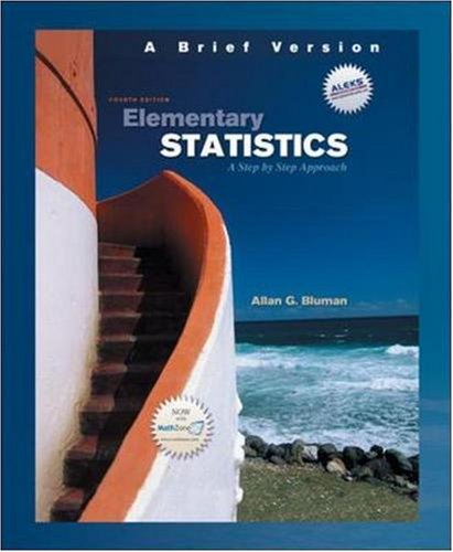 a brief version elementary statistics 4th edition allan g. bluman 007353496x, 9780073534961