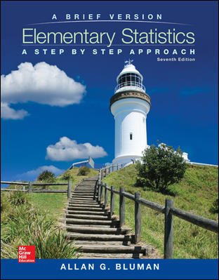 elementary statistics a step by step approach a brief version 7th edition allan g bluman 007772058x,