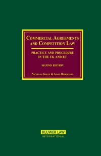 Commercial Agreements And Competition Law