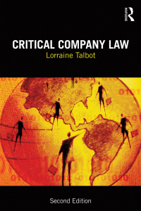 critical company law 2nd edition lorraine talbot 0415538815, 9780415538817