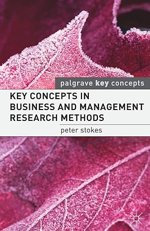 key concepts in business and management research methods 2011 edition peter stokes 0230250335, 978-0230250338