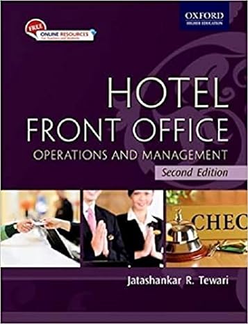 hotel front office operations and management 2nd edition j.r. tewari 019569919x, 978-0195699197