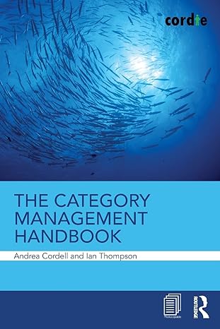 the category management handbook 1st edition andrea cordell ,ian thompson 0815375514, 978-0815375517