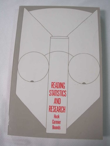 reading statistics and research 1st edition schuyler w huck 0060429763, 9780060429768