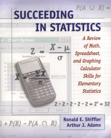 a review of math spreadsheet and graphing calculator skills for elementary statistics 2nd edition ronald e