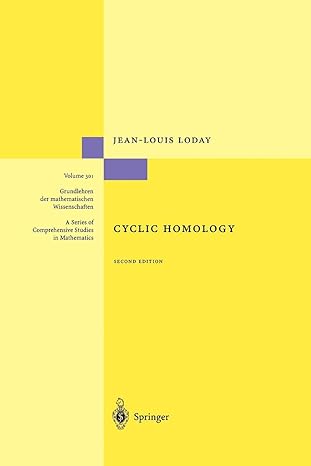 cyclic homology 1st edition jean louis loday 3642083161, 978-3642083167