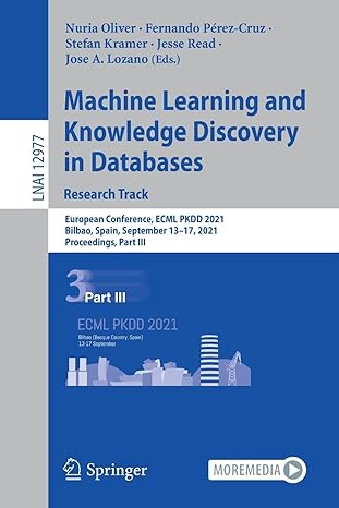 machine learning and knowledge discovery in databases research track european conference ecml pkdd 2021