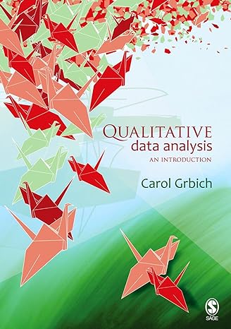 qualitative data analysis an introduction 1st edition carol grbich 1412921430, 978-1412921435