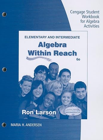 algebra within reach 6th edition ron larson 1285420098, 978-1285420097