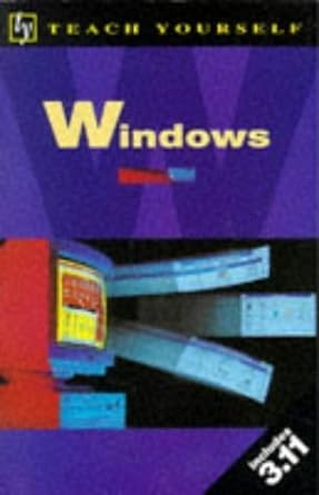 windows 1st edition diane saxon 0340597518, 978-0340597514