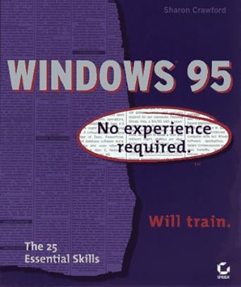 windows 95 no experience required 1st edition sharon crawford 0782121586, 978-0782121582