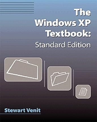 the windows xp textbook standard edition 1st edition stewart venit 1576761045, 978-1576761045