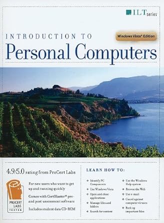 introduction to personal computers 1st edition axzo press 1426006047, 978-1426006043