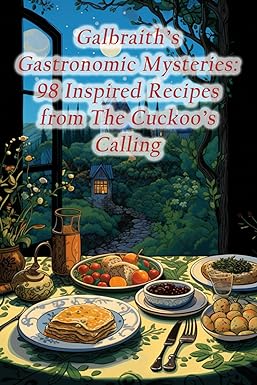 galbraiths gastronomic mysteries 98 inspired recipes from the cuckoos calling 1st edition fresh ingredients