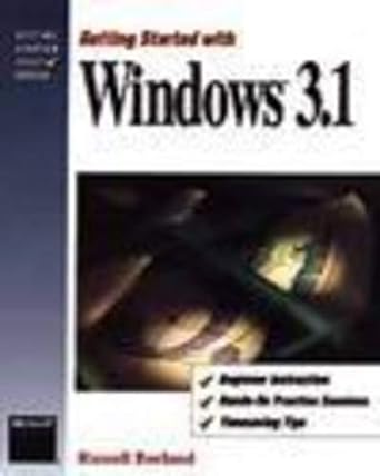 getting started with windows 3 1 1st edition russell borland 1556154720, 978-1556154720