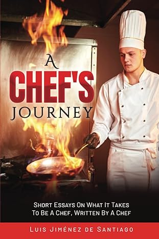 a chefs journey 1st edition luis jimenez de santiago b0bvt8kn5w, 979-8377441120