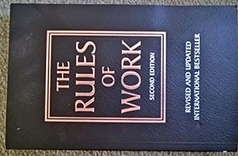 the rules of work 2nd edition richard templar 0273730266, 978-0273730262