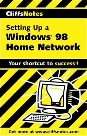 cliffsnotes setting up a windows 98 home network 1st edition sue plumley 076458541x, 978-0764585418