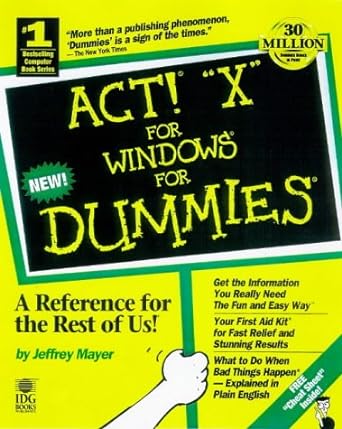act 4 for windows for dummies 1st edition jeffrey j mayer 0764502824, 978-0764502828