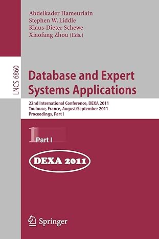 database and expert systems applications 22nd international conference dexa 2011 toulouse france