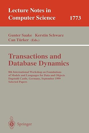 transactions and database dynamics 8th international workshop on foundations of models and languages for data