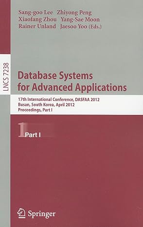 database systems for advanced applications 17th international conference dasfaa 2012 busan south korea april