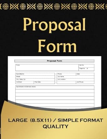 proposal form 1st edition jiton b0bq9r68df